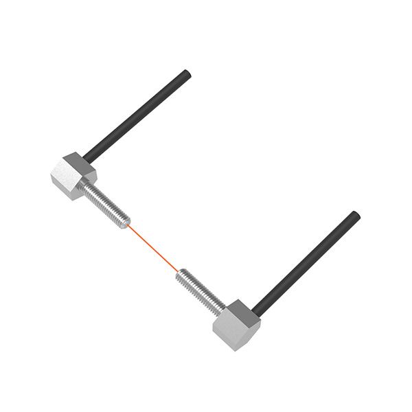 Fibra óptica barrera angular M3 PT-C32TZ