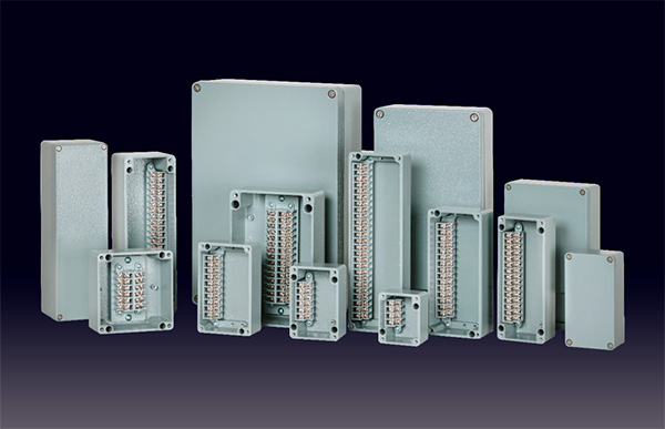 BC-ALS caja de conexion de aluminio con bornero