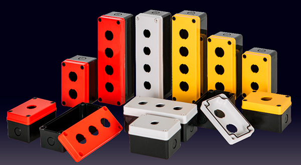 Botonera de plástico Boxco