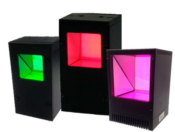 Luz coaxial para sistema de visión