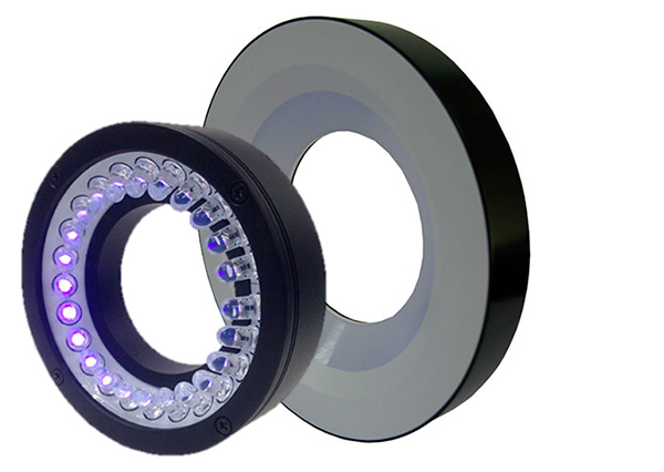 Luz UV para sistema de visión