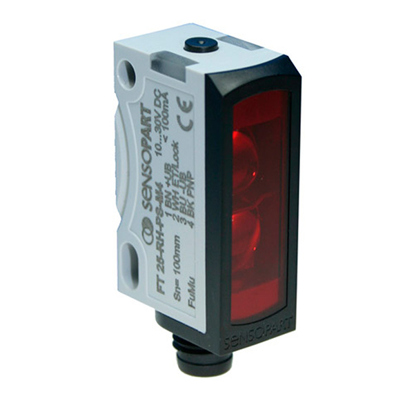 Sensor supresión de fondo FT 25-RH-PNSL-M4M