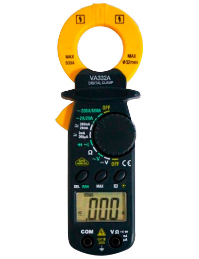 Amperimetro MA y de fuga VA332A